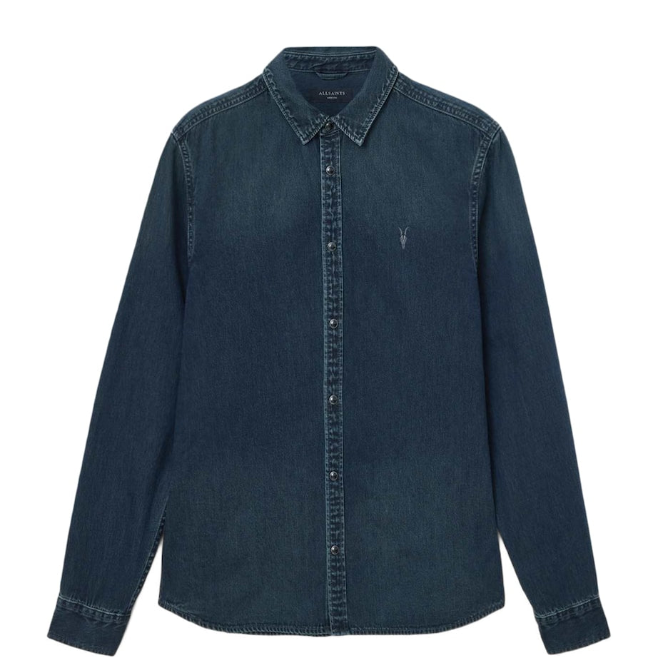 Organic Cotton Gleason Shirt PHANTOM BLUE