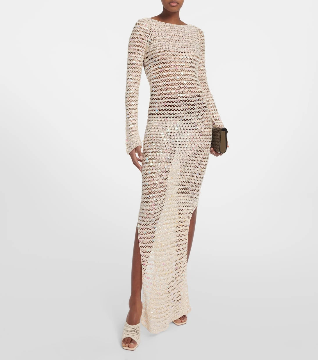 Aya Muse - Sequined maxi dress