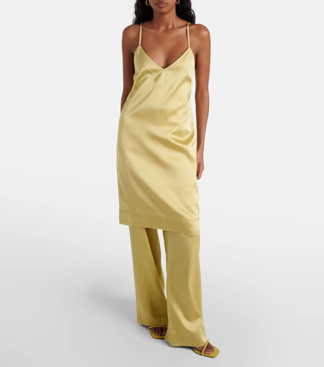 Toteme - Satin slip dress