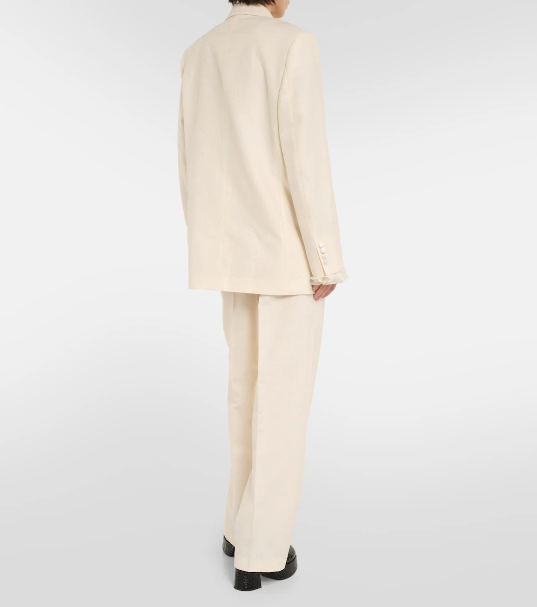 Etro - Floral cotton and wool jacquard blazer