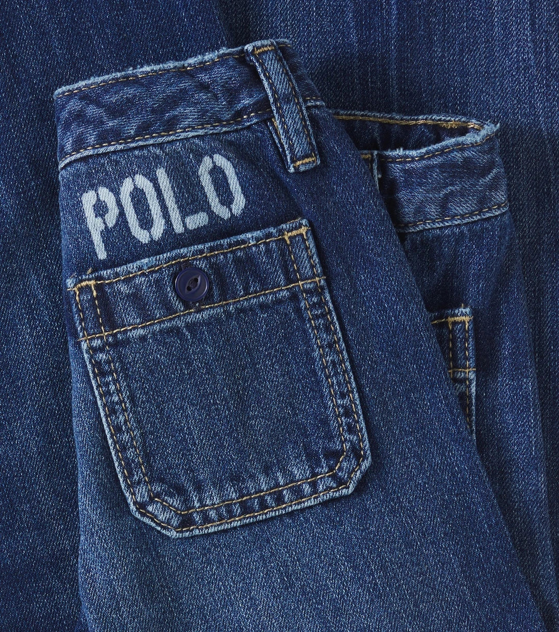 Polo Ralph Lauren Kids - جينز بقصة "بوي فريند"