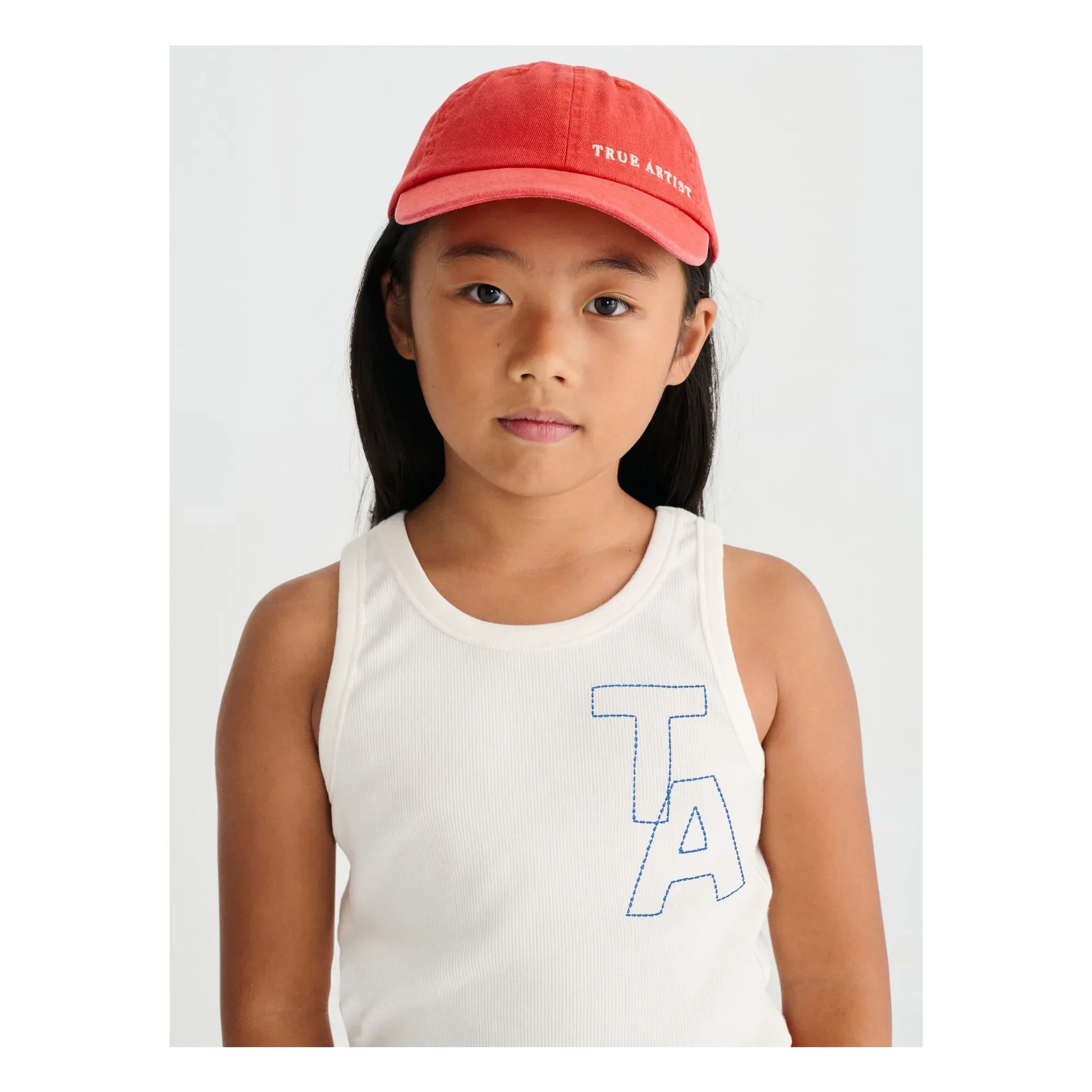 True Artist - Ribbed tank top N°20 | Ivory