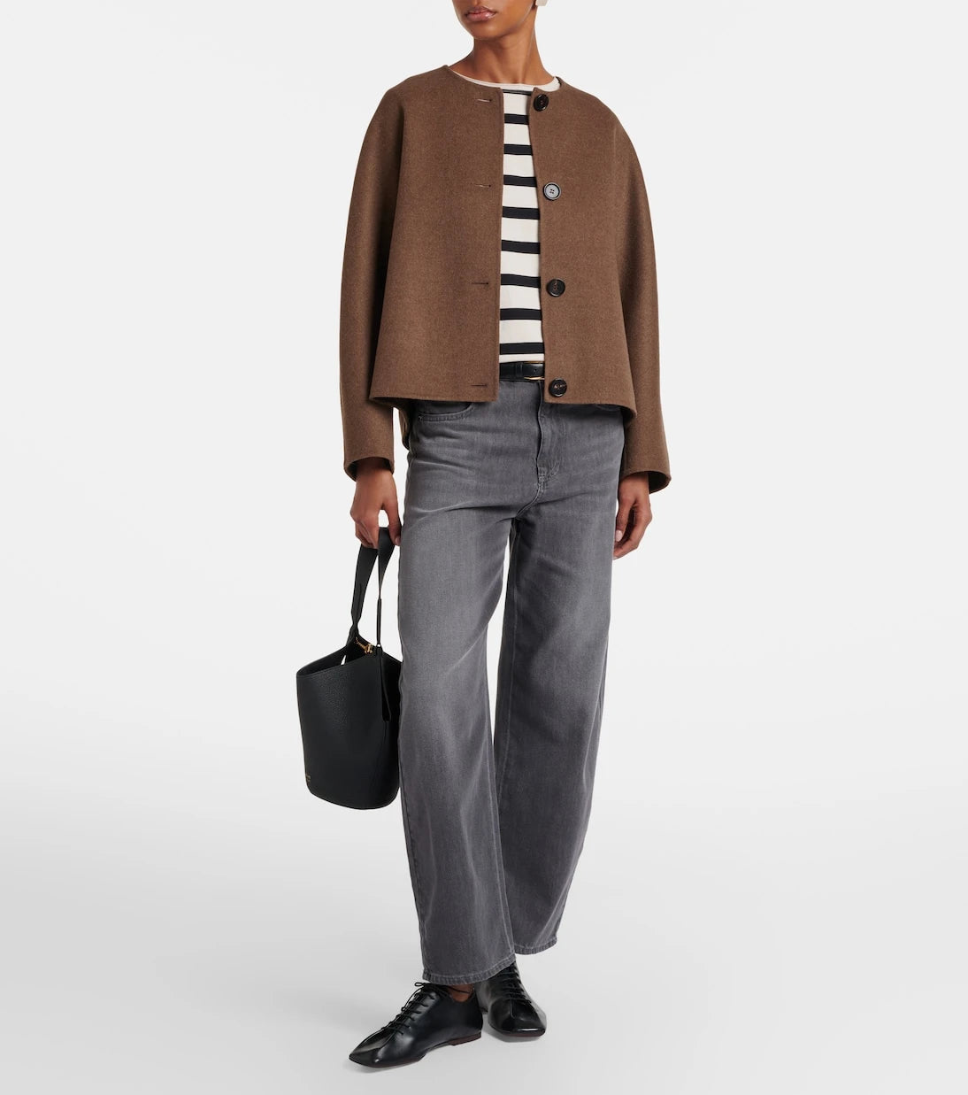 'S Max Mara - Divina striped cotton-blend jersey T-shirt