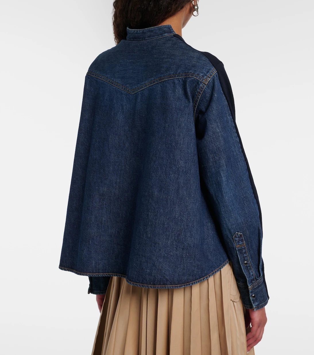 Sacai - كارديغان من مزيج القطن
