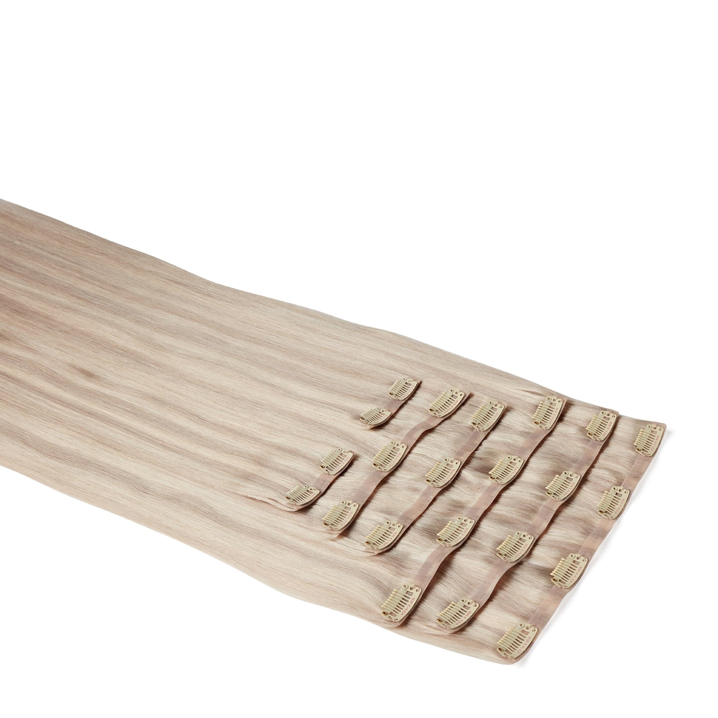 Beauty Works x Huda BARELY THERE Clip-In Hair Extensions Set (18")