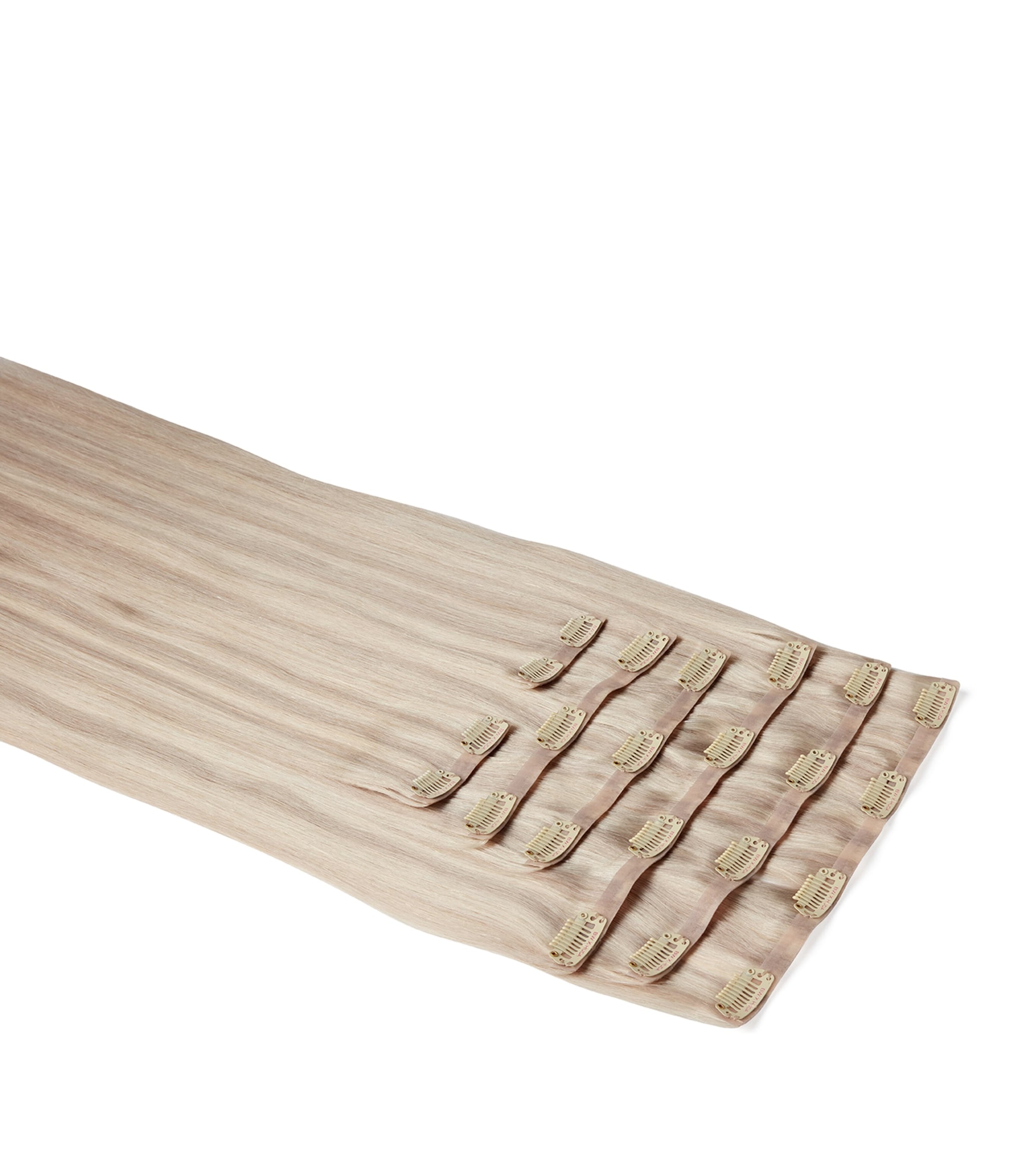 Beauty Works x Huda BARELY THERE Clip-In Hair Extensions Set (18")