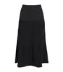 Claudie Pierlot Black Pleated Midi Skirt