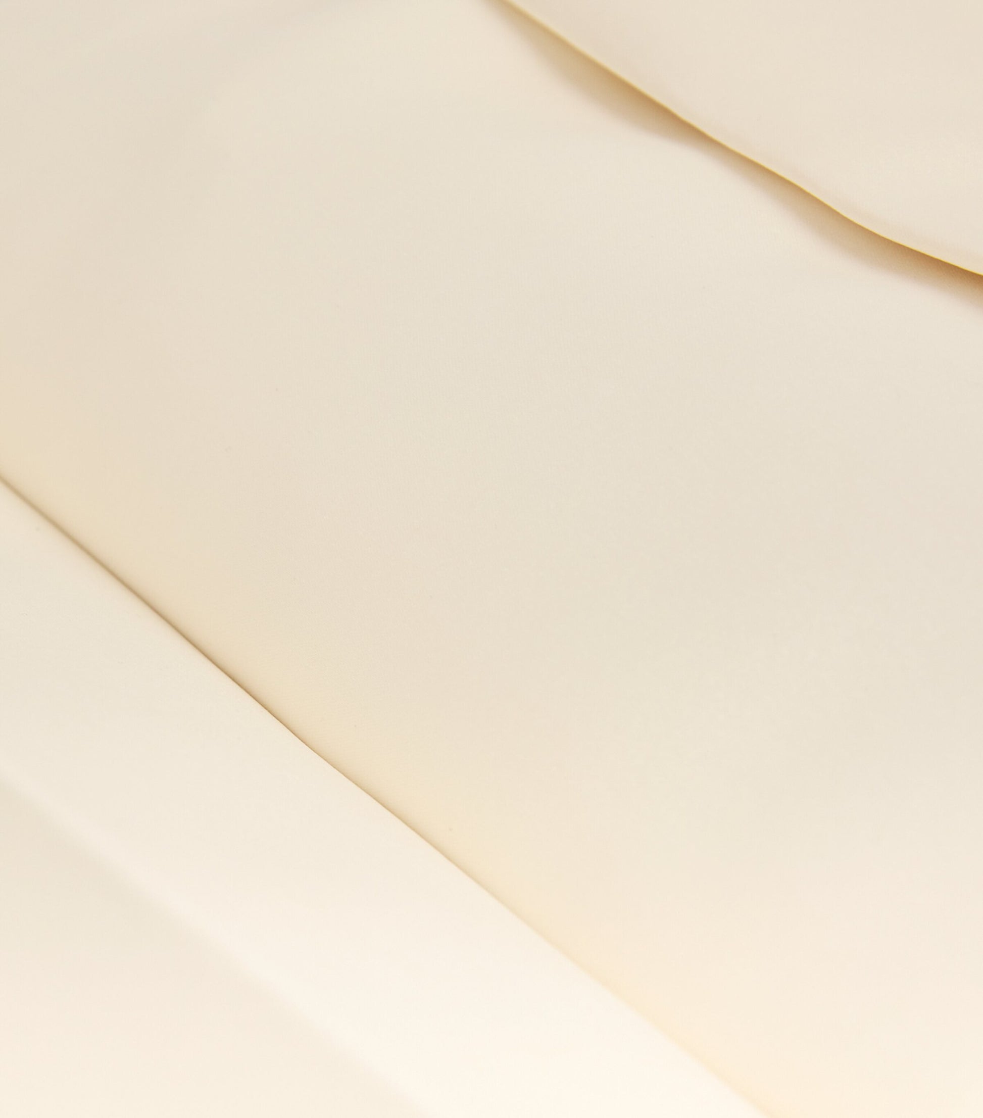 Ivory Satin Pleated Midi Skirt