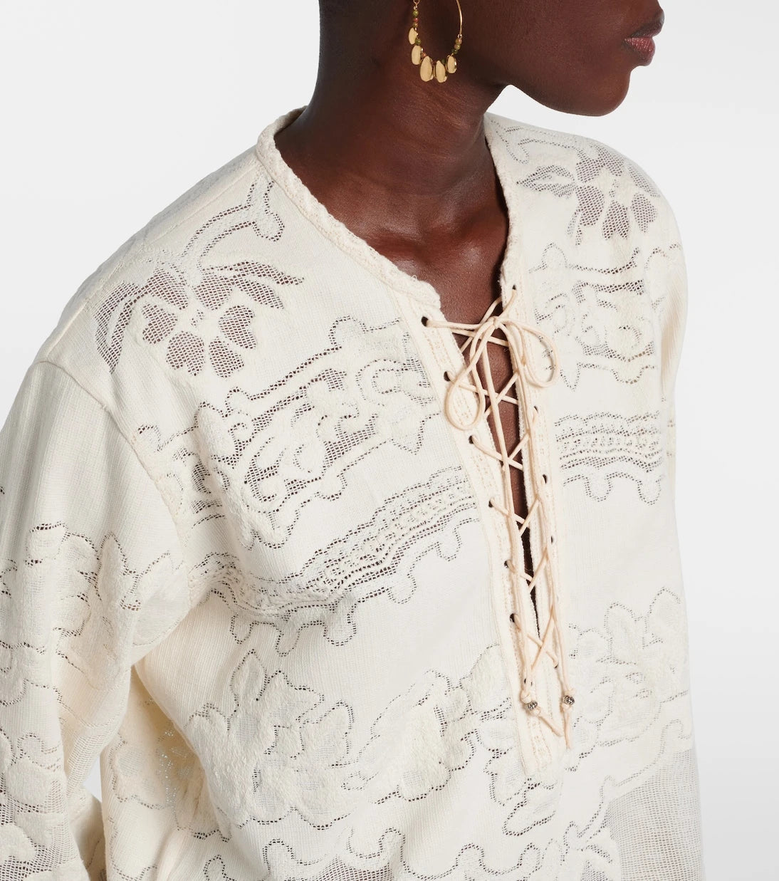 Isabel Marant - Solara embroidered cotton-blend minidress