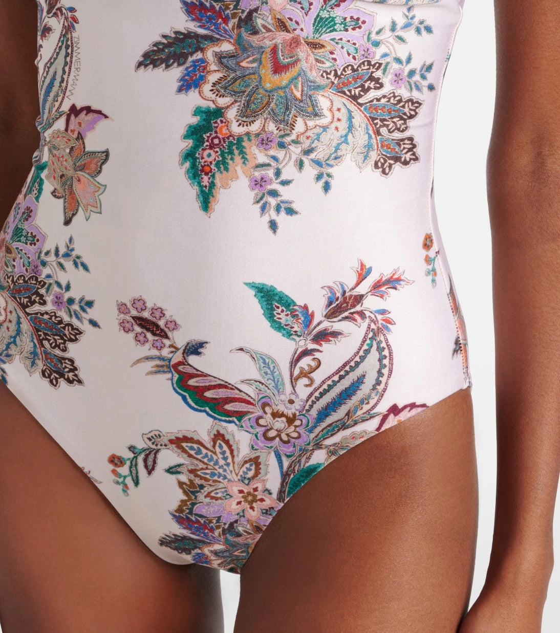 Zimmermann - Rhiannon swimsuit بنقشة البيزلي