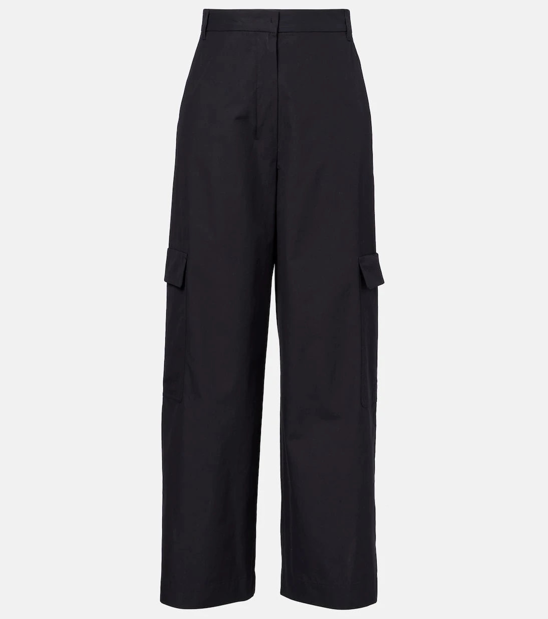 'S Max Mara - Gloria high-rise cotton cargo pants