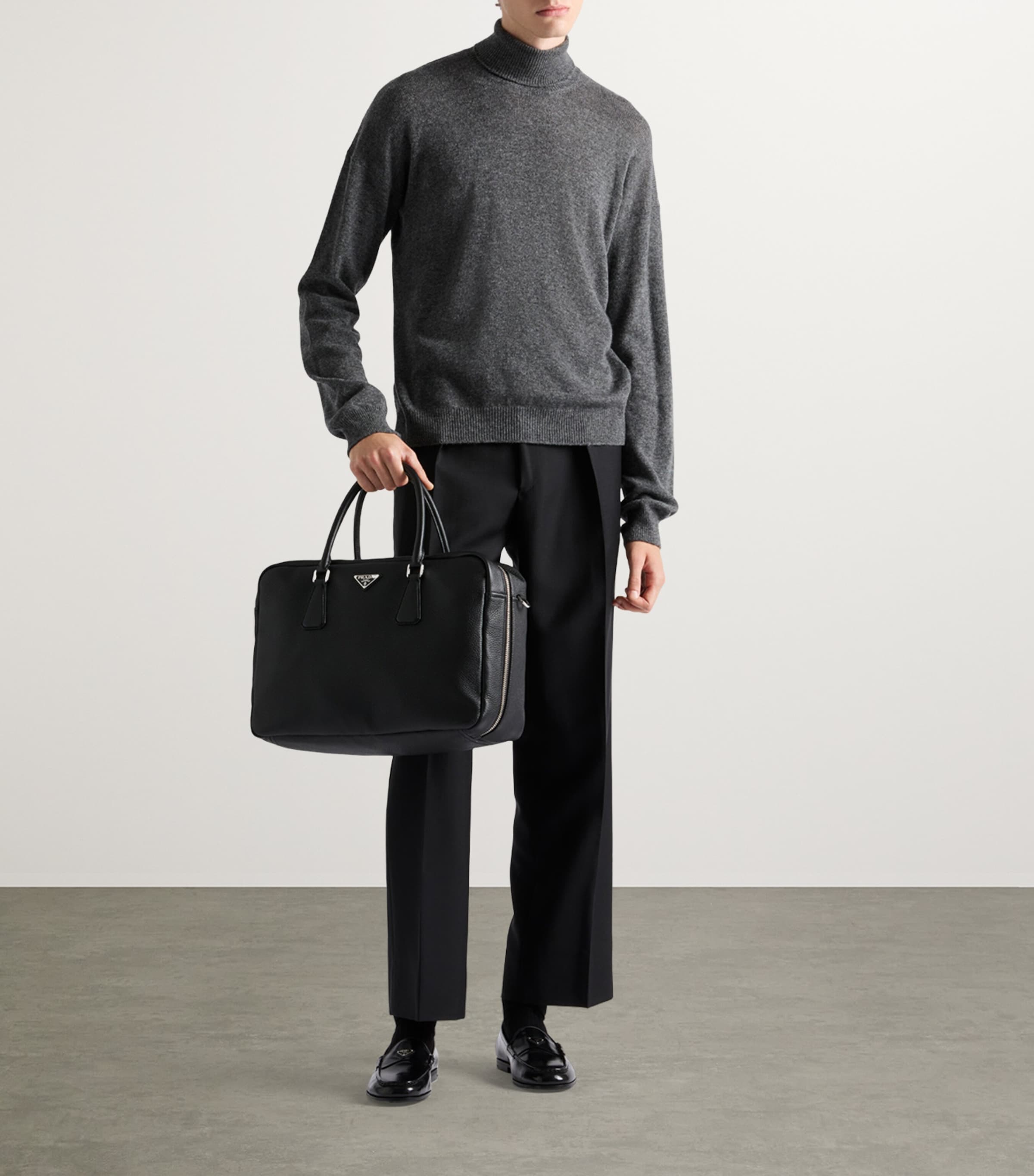 Prada Leather Briefcase