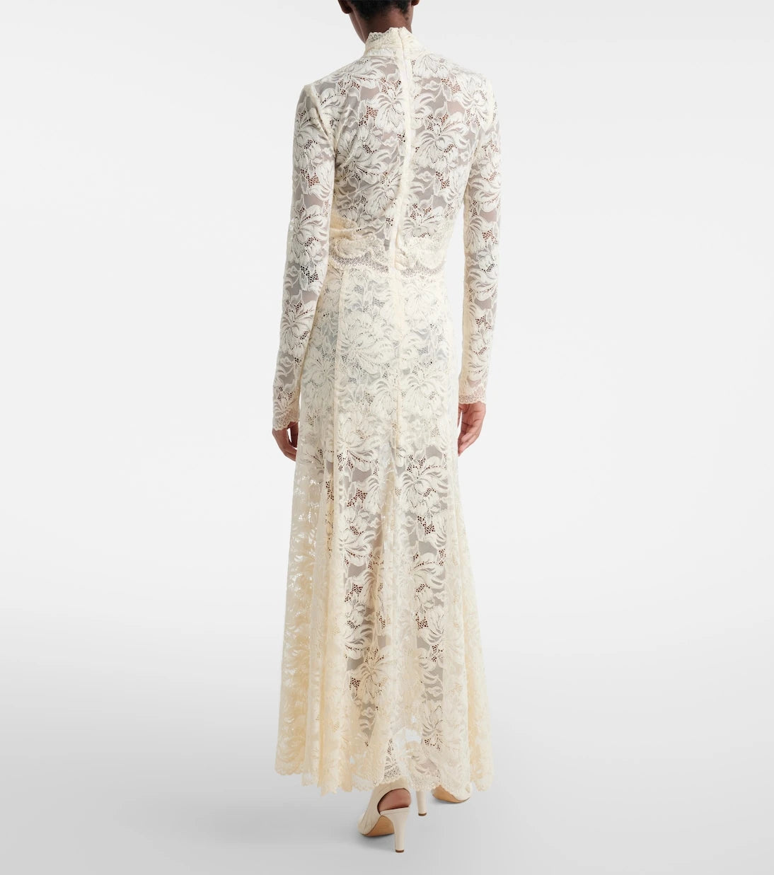 Rabanne - Lace maxi dress