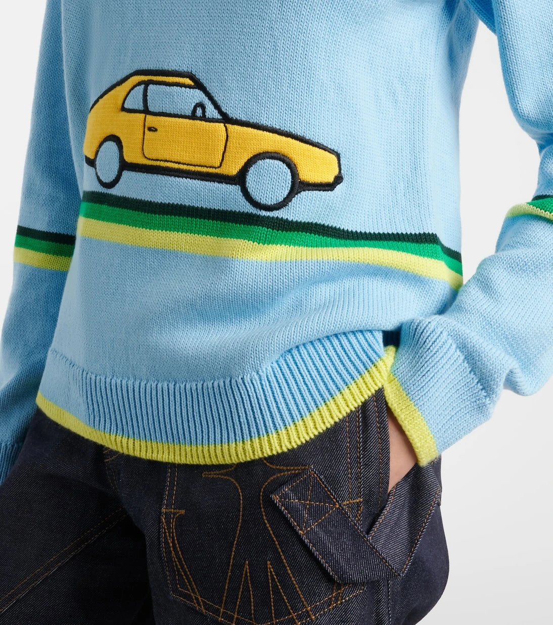 JW Anderson - Embroidered cotton sweater