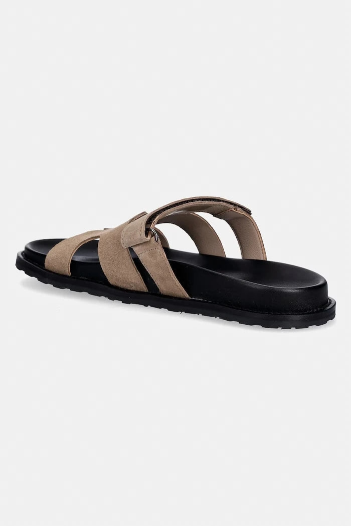 Велурени чехли Steve Madden Manu