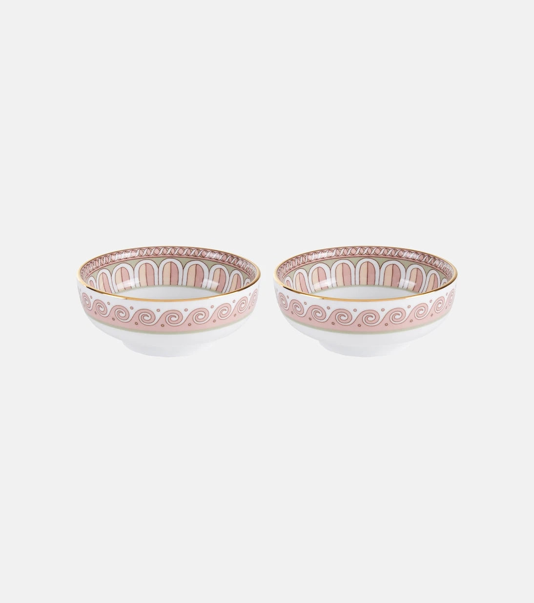 La DoubleJ - Set of 2 porcelain snack bowls