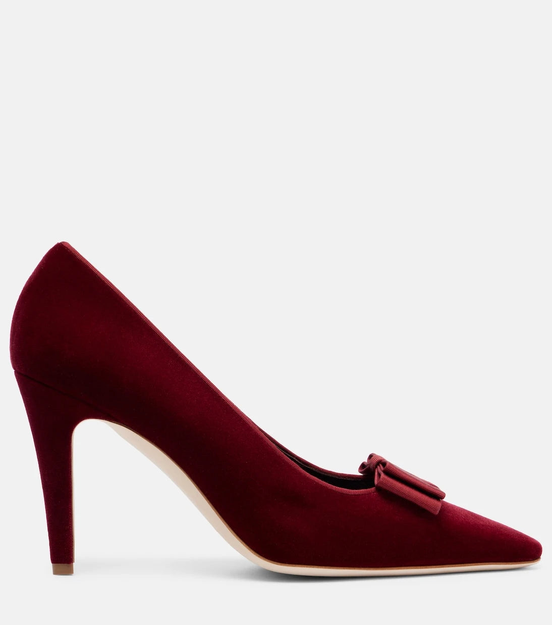 Manolo Blahnik - Reador 90 velvet pumps