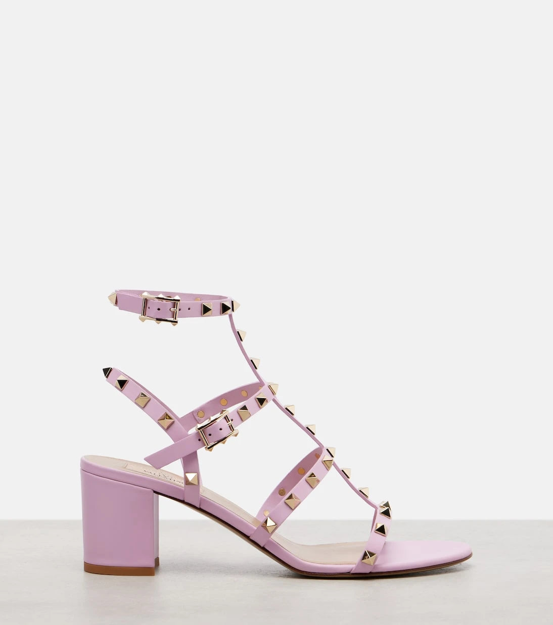 Valentino Garavani - Rockstud 60 leather sandals