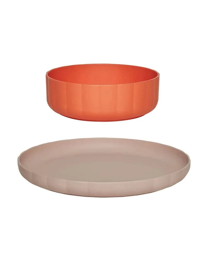 OYOY Pullo Çocuk Tabağı ve Kasesi 14 / 20 cm