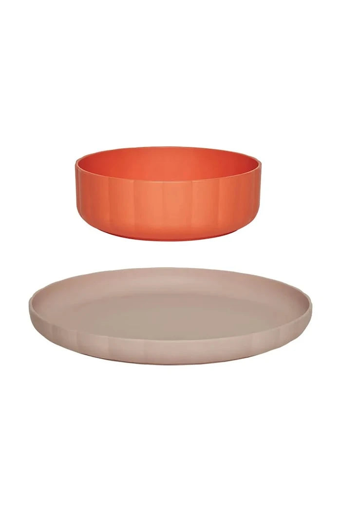 OYOY Pullo Çocuk Tabağı ve Kasesi 14 / 20 cm