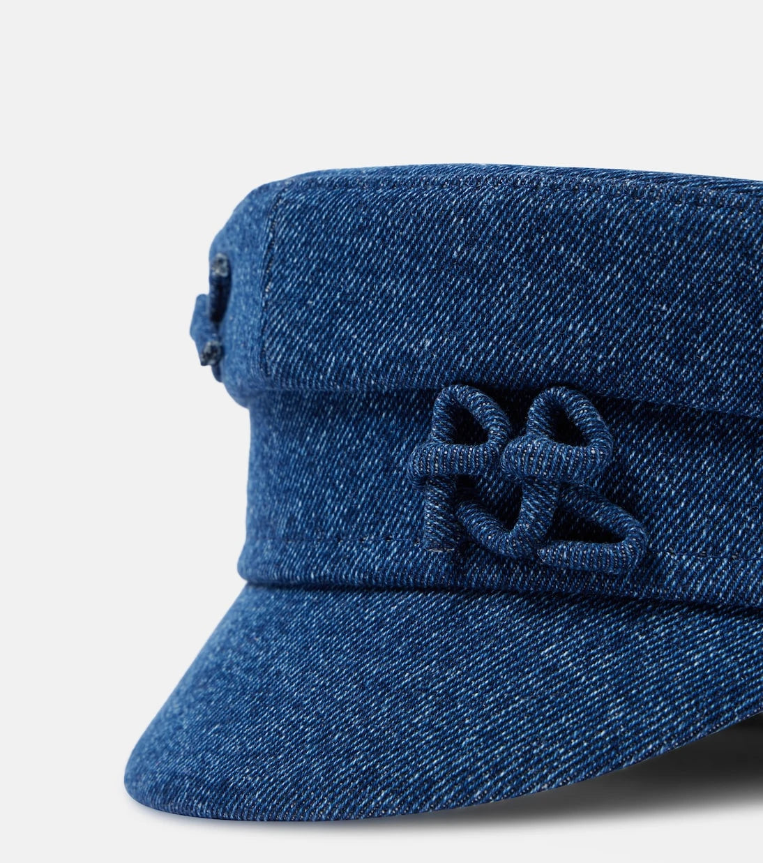 Ruslan Baginskiy - Embellished denim newsboy cap