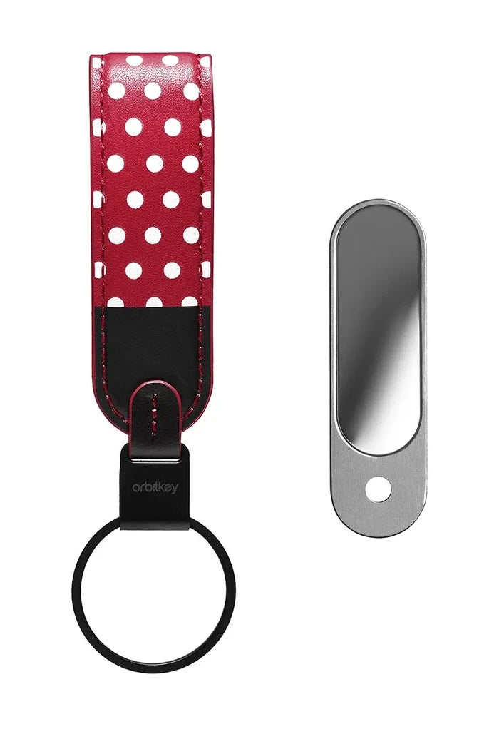 Orbitkey doğal deri anahtarlık 18,2 x 17,5 x 3 cm