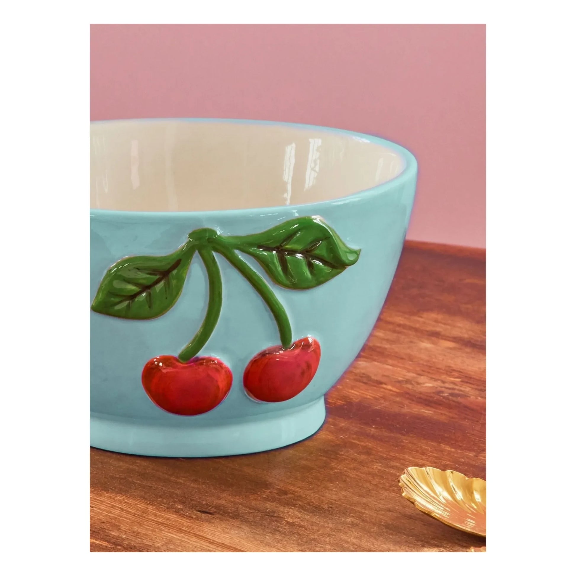 Rice - Ceramic bowl Cherry | Blue