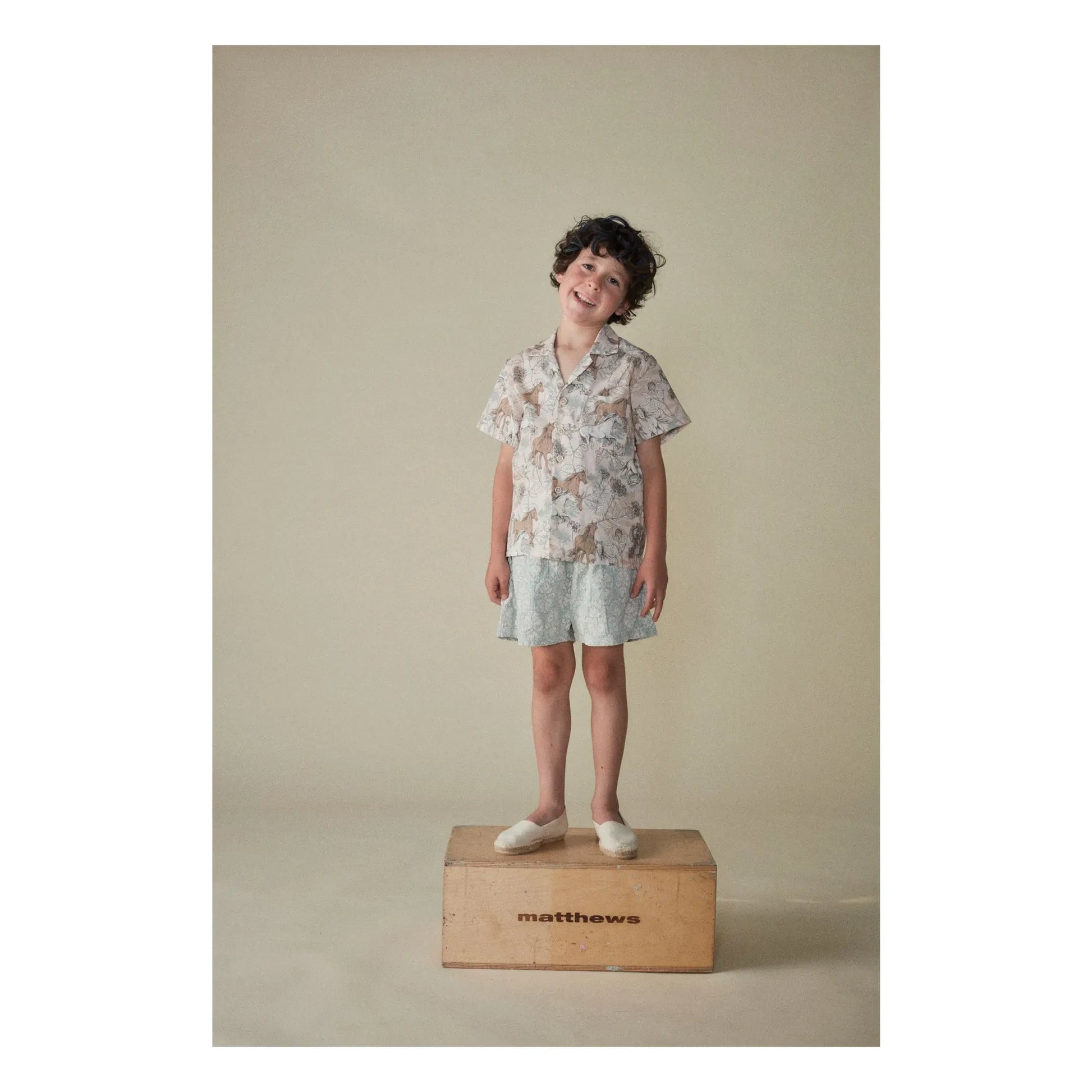 Coco au Lait - Shirt Horses | Powder pink