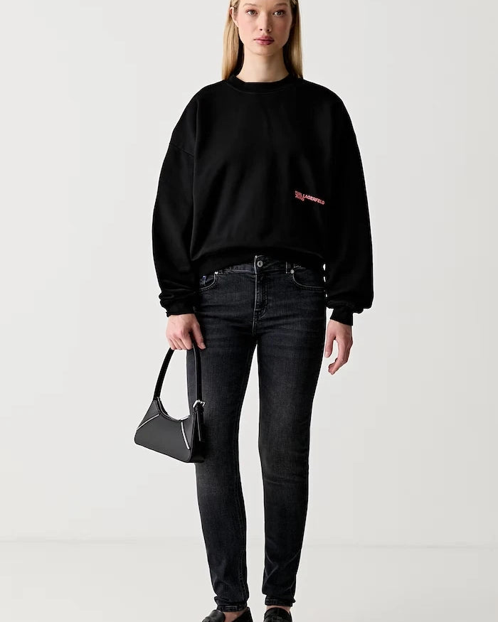 Karl Lagerfeld Jeans skinny kadın jean pantolon