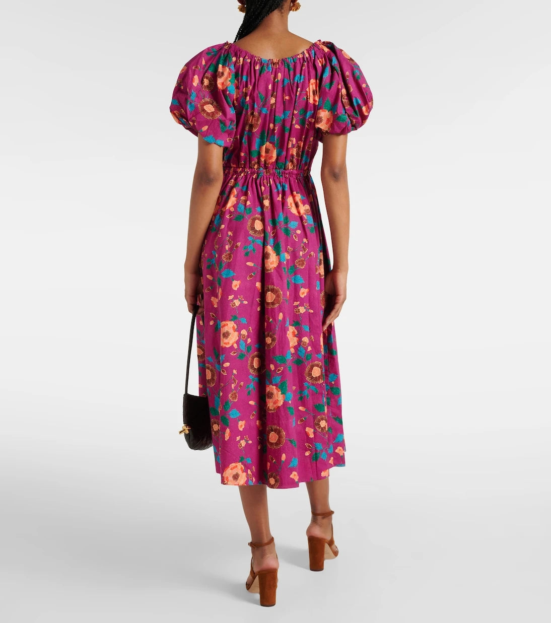 Ulla Johnson - Vika balloon-sleeve cotton midi dress