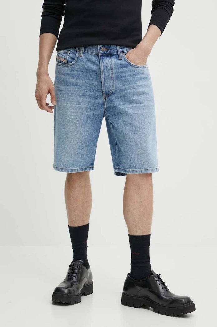 Дънков къс панталон Diesel CALZONCINI