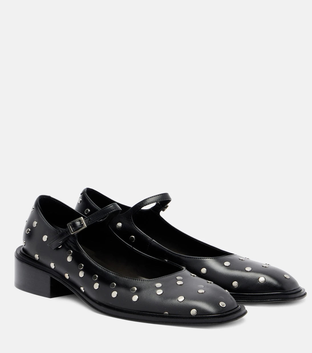 Souliers Martinez - Penelope 40 leather Mary Jane pumps