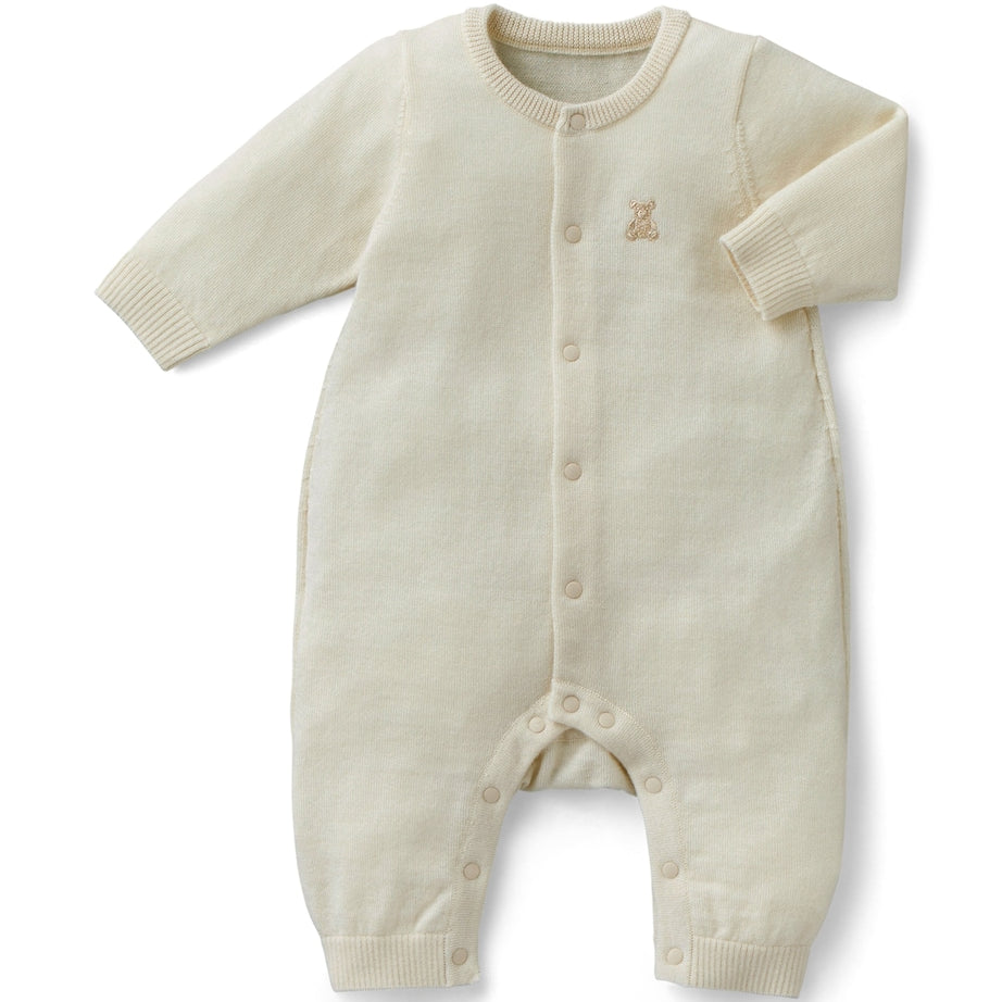 Cashmere Embroidered Playsuit (6-24 Months)