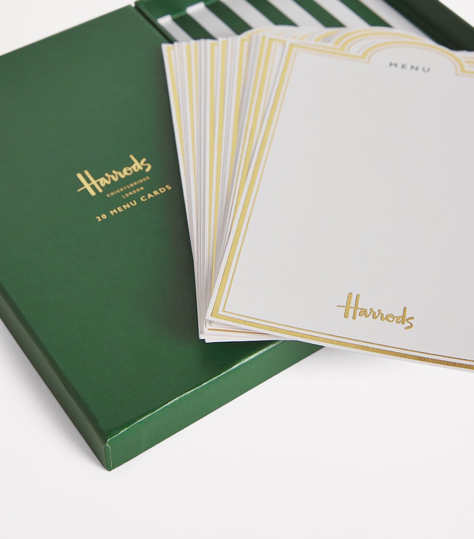 Set of 20 Menu Cards