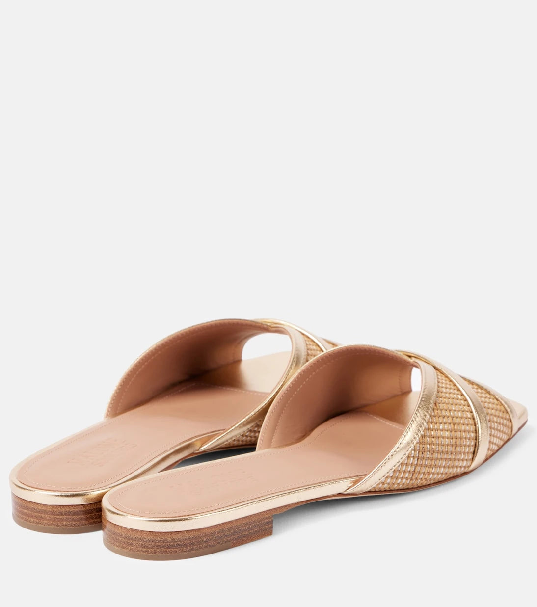 Malone Souliers - Perla raffia sandals