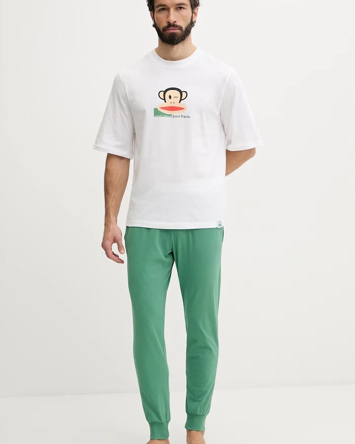 United Colors of Benetton erkek pamuklu pijama altı