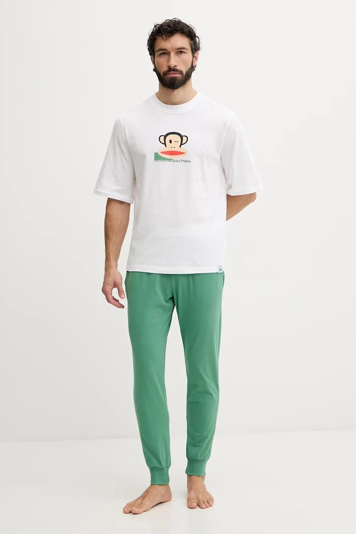 United Colors of Benetton erkek pamuklu pijama altı