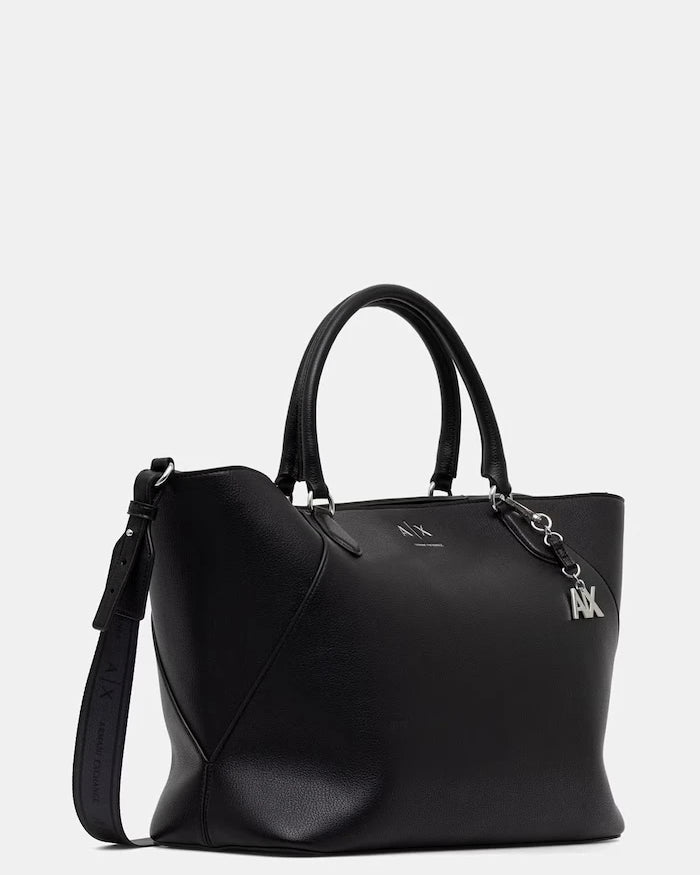 Armani Exchange kadın tote çanta, suni deri