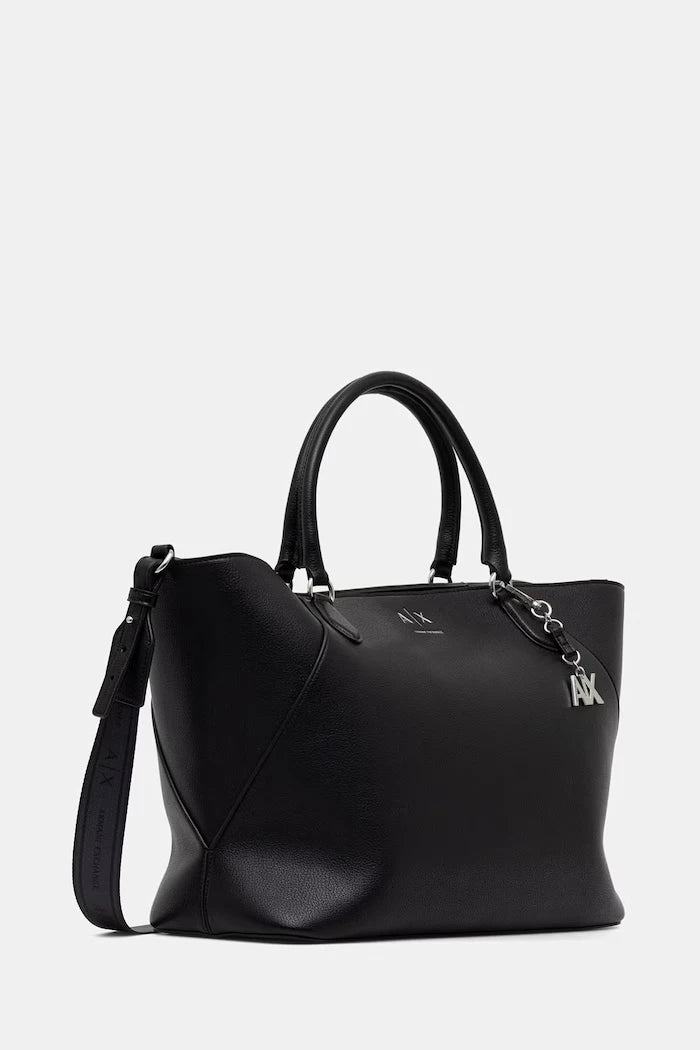 Armani Exchange kadın tote çanta, suni deri