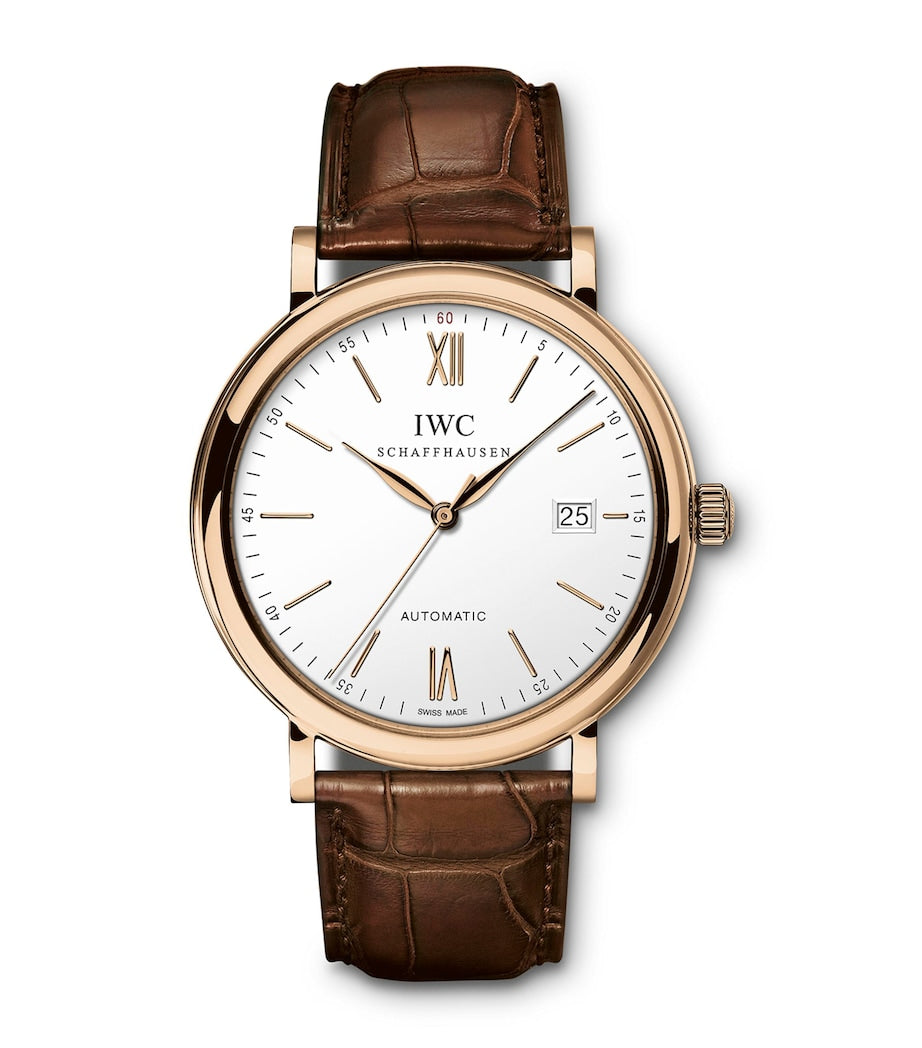 IWC Schaffhausen Rose Gold Portofino Automatic Watch 40mm