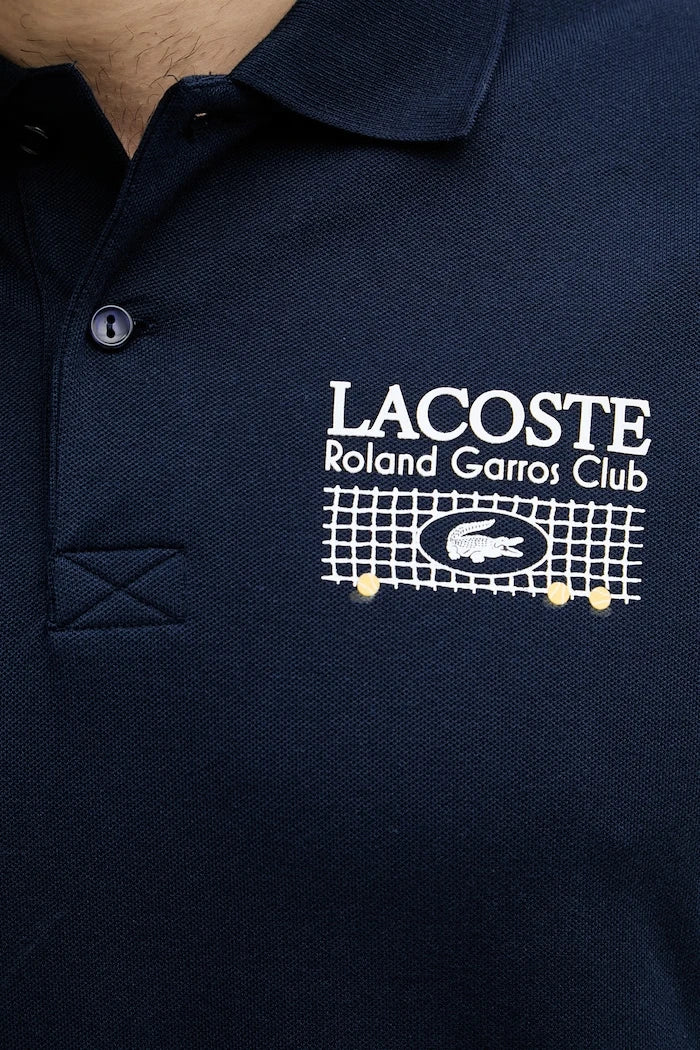 Lacoste erkek pamuk elastan yakalı tişört
