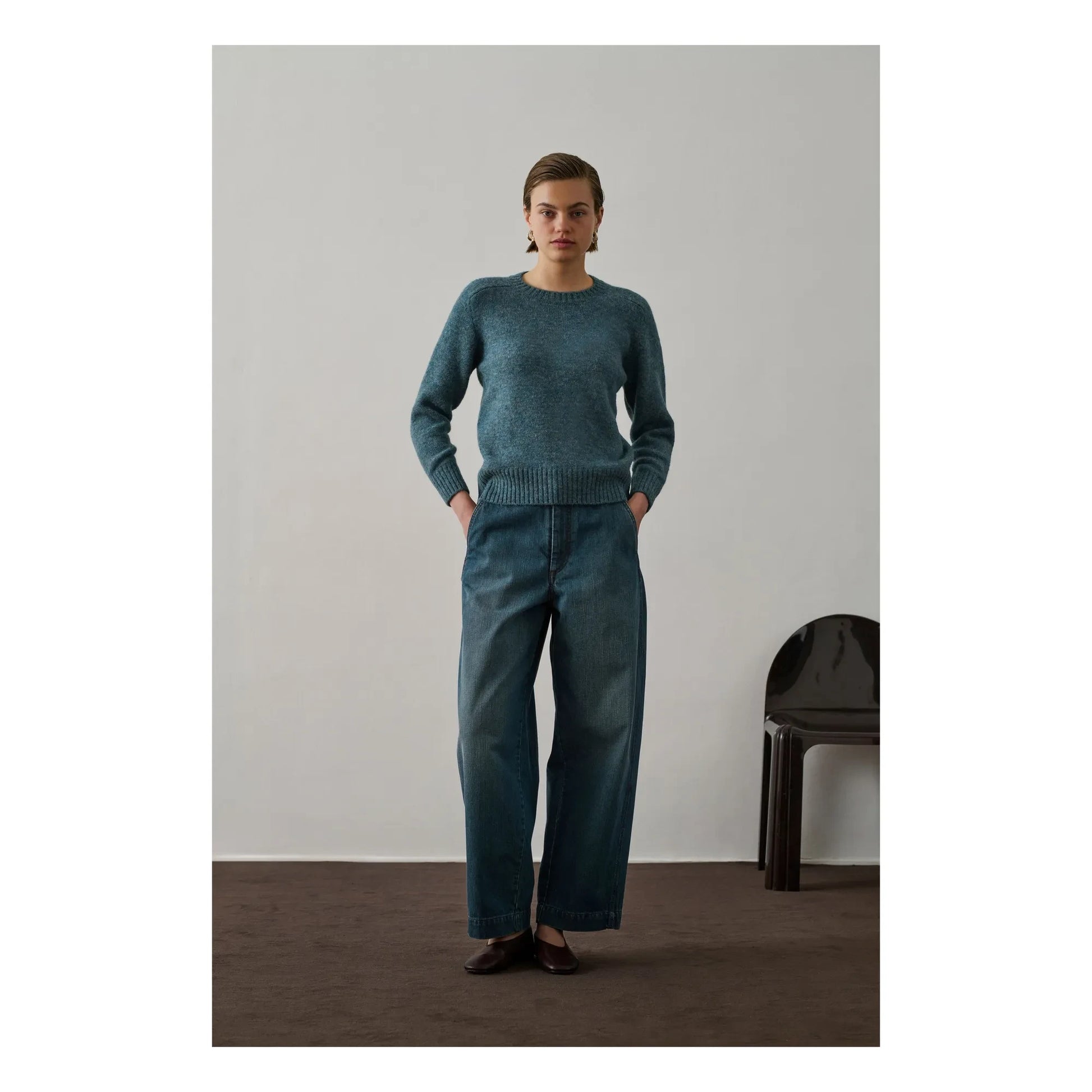 Soeur - Envie sweater | Peacock blue