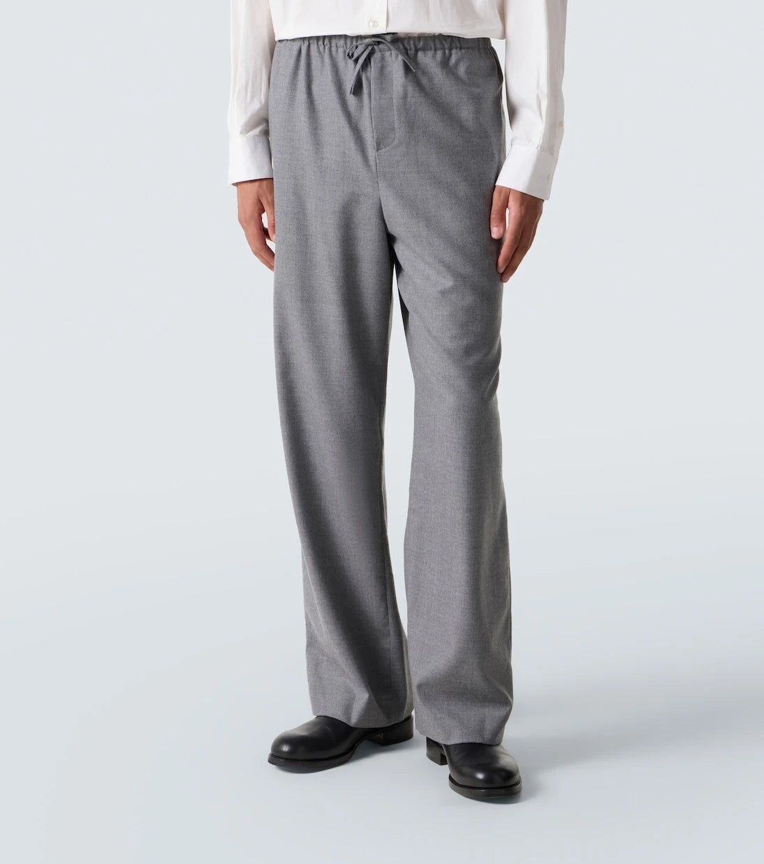 The Row - Xon virgin wool straight pants