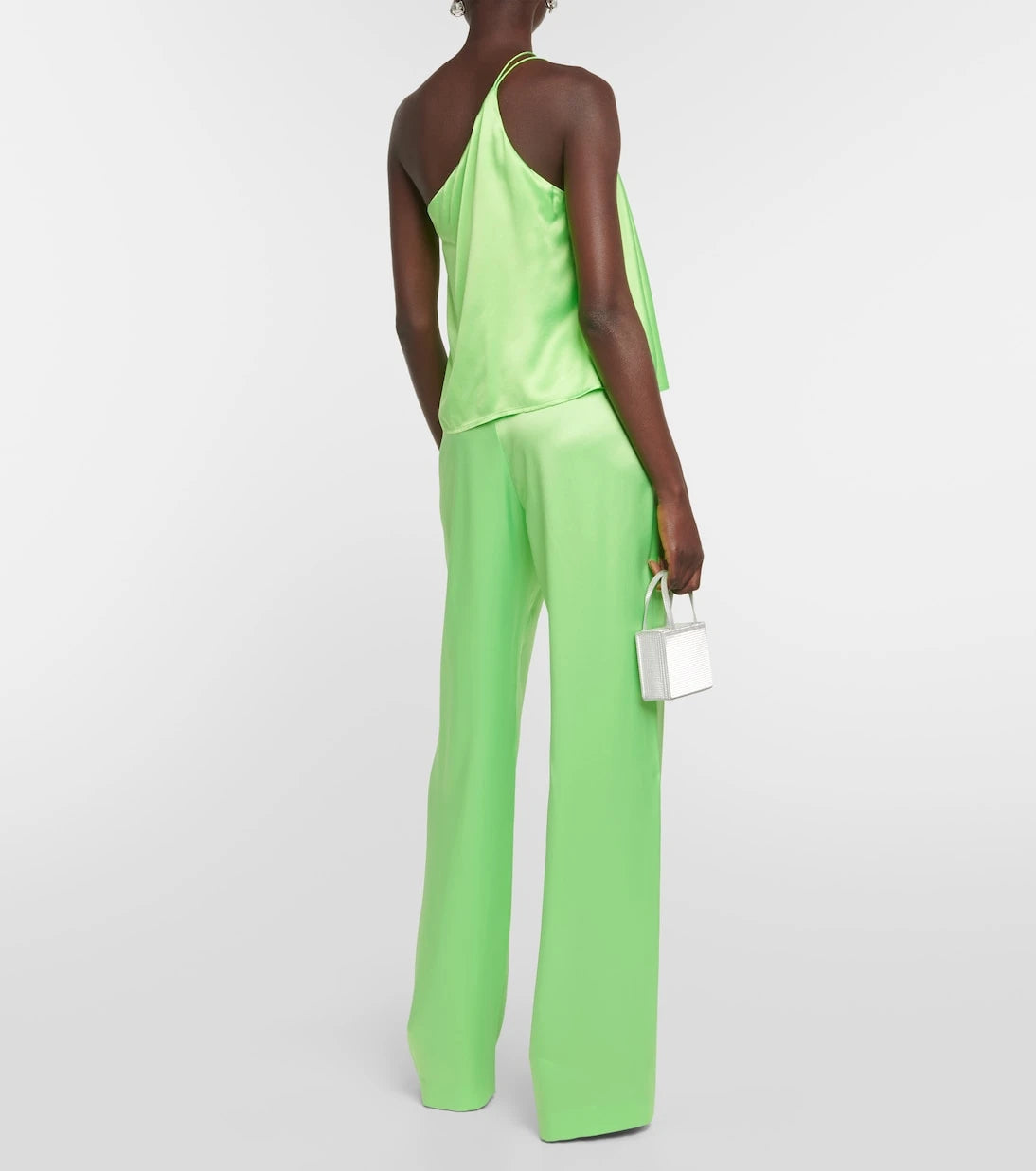 The Sei - One-shoulder silk satin top