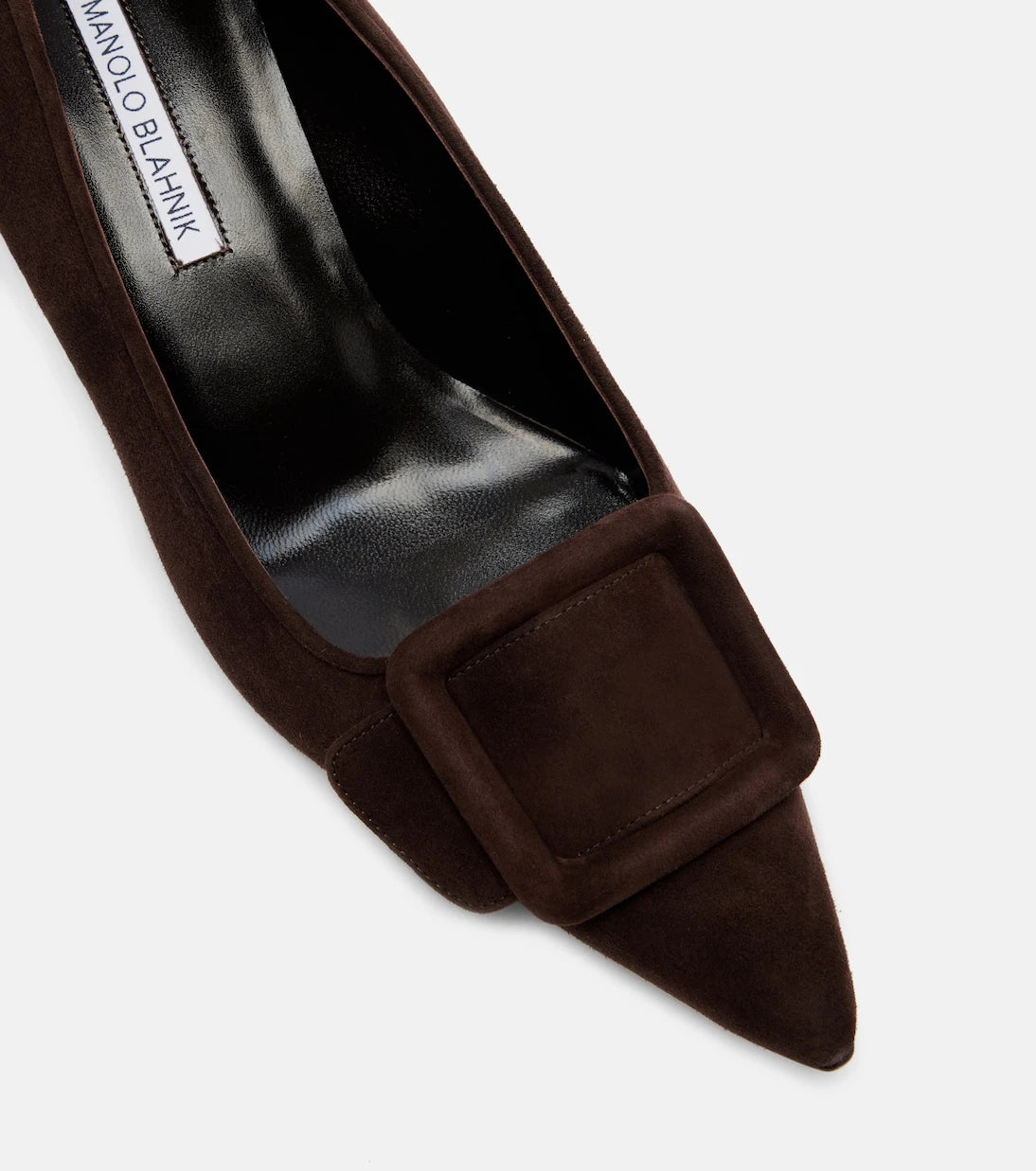 Manolo Blahnik - Maysale 50 süet topuklu ayakkabı