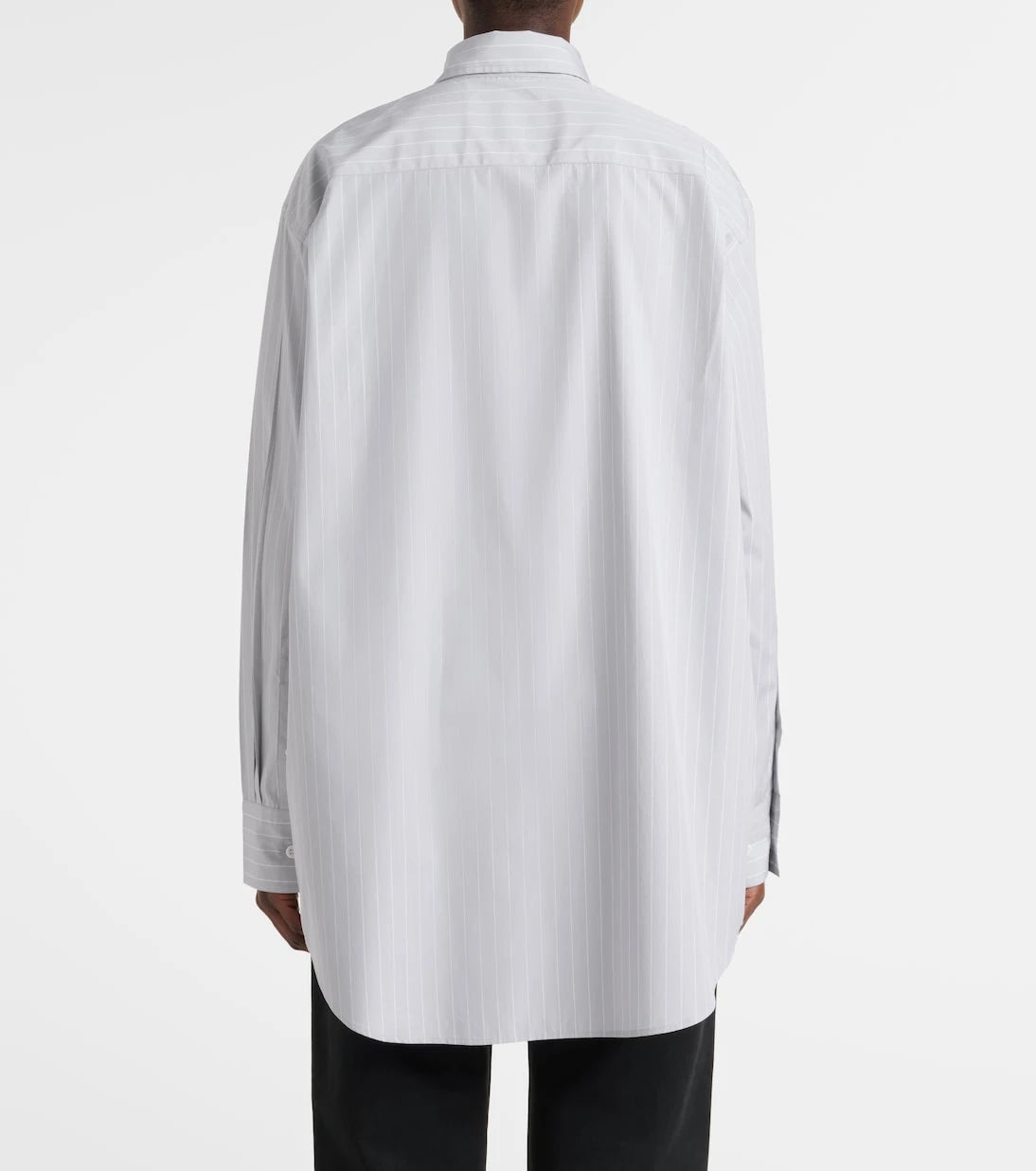 Phoebe Philo - Striped cotton poplin shirt