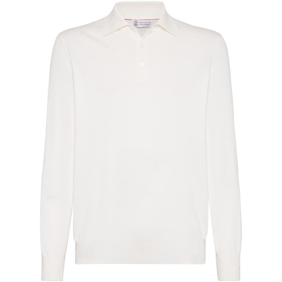 Brunello Cucinelli Cotton Polo Sweater