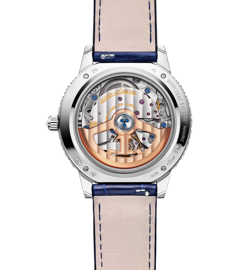 Jaeger-LeCoultre White Gold and Diamond Dazzling Rendez-Vous Night & Day Watch 36mm