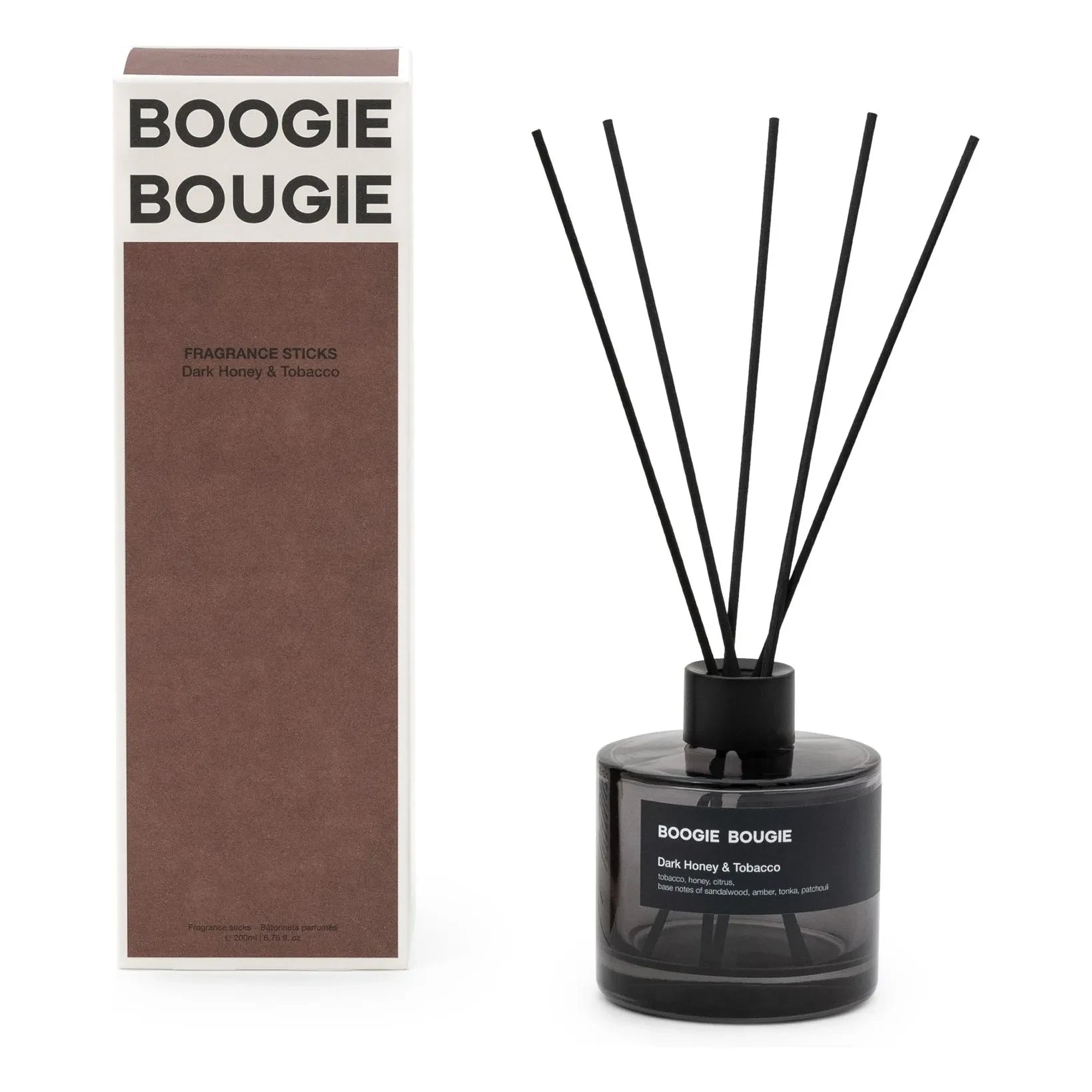 Boogie Bougie - Diffuser Dark Honey &amp; Tobacco