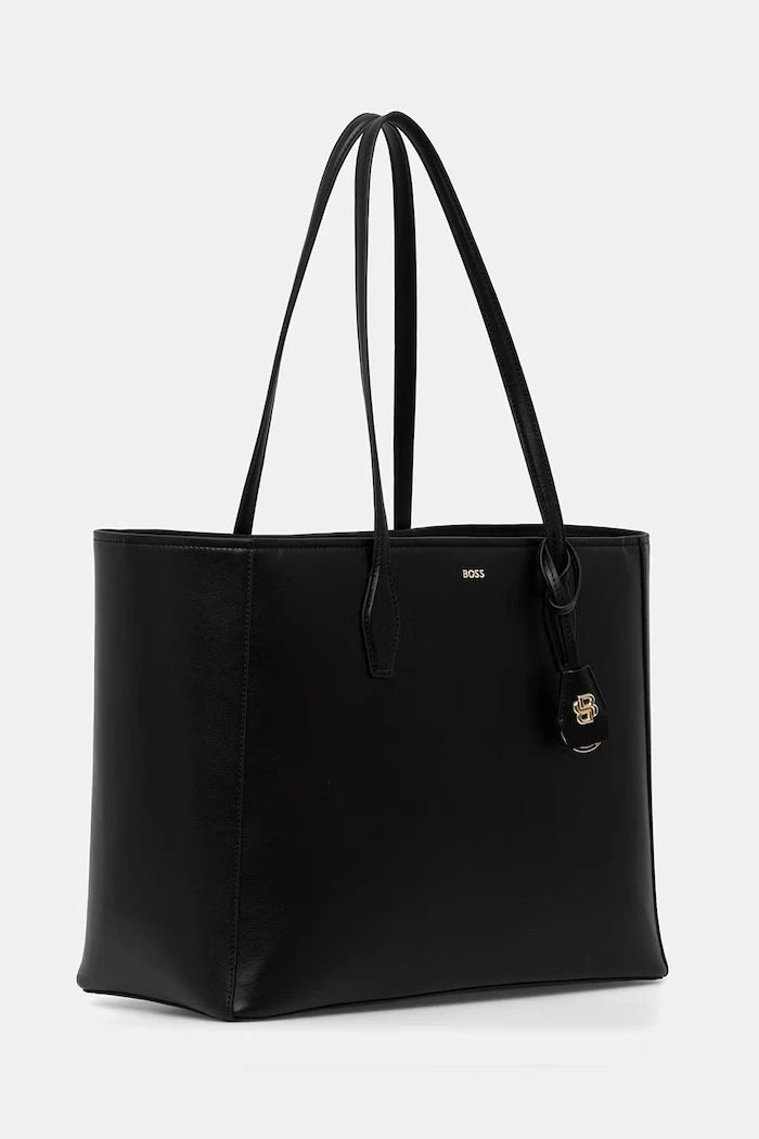 BOSS чанта tote дамска от кожа NUMAH Tote